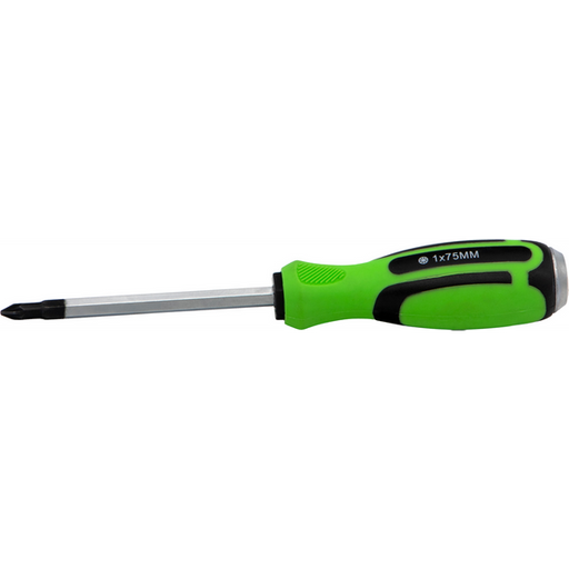 Sealey Screwdriver Pozi (Hammer-Thru) PZ1 x 75mm