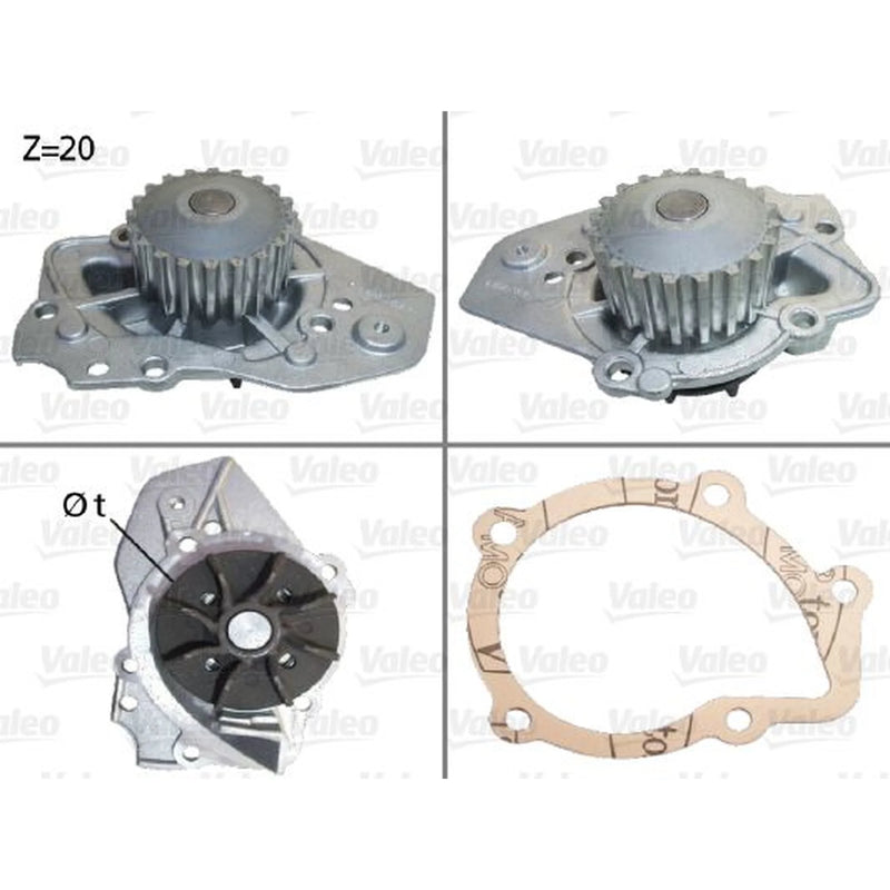 Valeo Engine Cooling Water Pump 506014