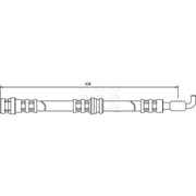 Apec Brake Hydraulic Hose Line Rear HOS3218