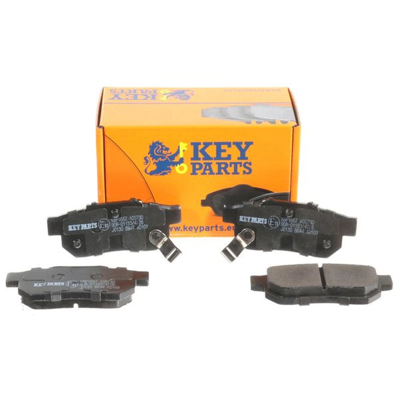 Key Parts 4 x Rear Brake Pad Set KBP1657