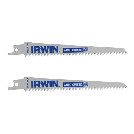 IRWIN® Sabre Saw Blade Wood/PVC Cutting 152mm (Pack 2) - IW1016301