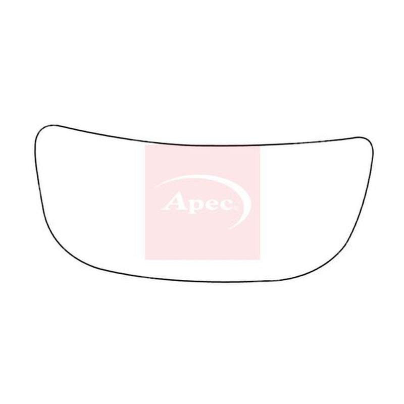 Apec Exterior Wing Mirror Glass Right AMS2737