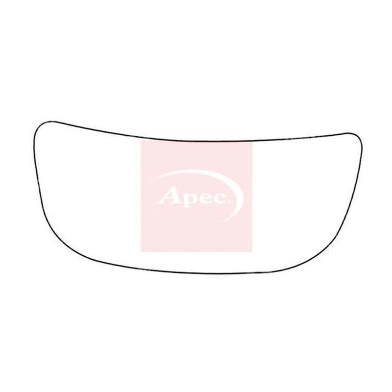 Apec Exterior Wing Mirror Glass Right AMS2737