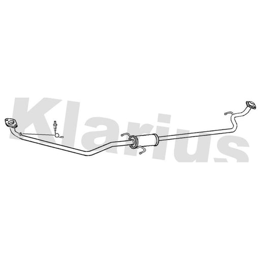 Klarius Box With Centre Pipe Centre TY782L