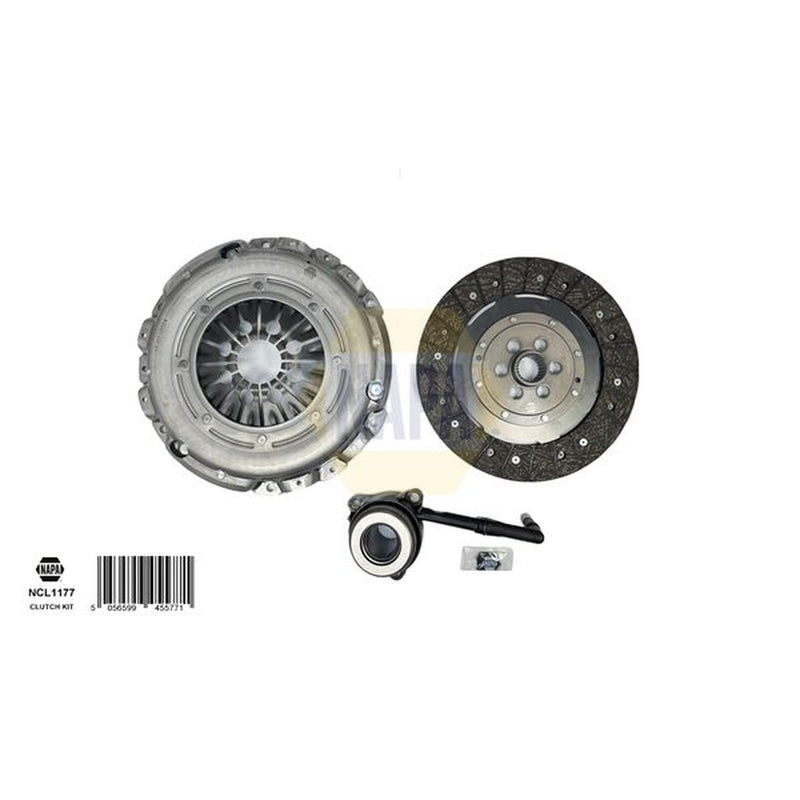 NAPA Clutch Kit Set 3pc NCL1177