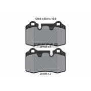 Textar Rear Brake Pad Set 2016501