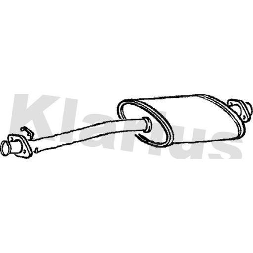 Klarius Box With Centre Pipe Centre LR149D