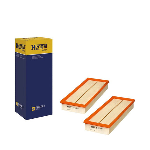 Hengst Engine Air Filter Left E455L01-2