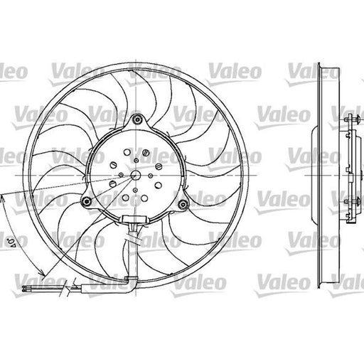 Valeo Engine Cooling Fan 698611