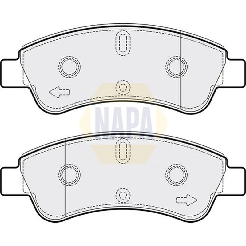 NAPA Front Brake Pad Set NBP1577