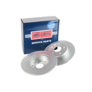 Borg & Beck 2 x Rear Brake Discs BBD5464