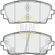 NAPA Front Brake Pad Set NBP1273