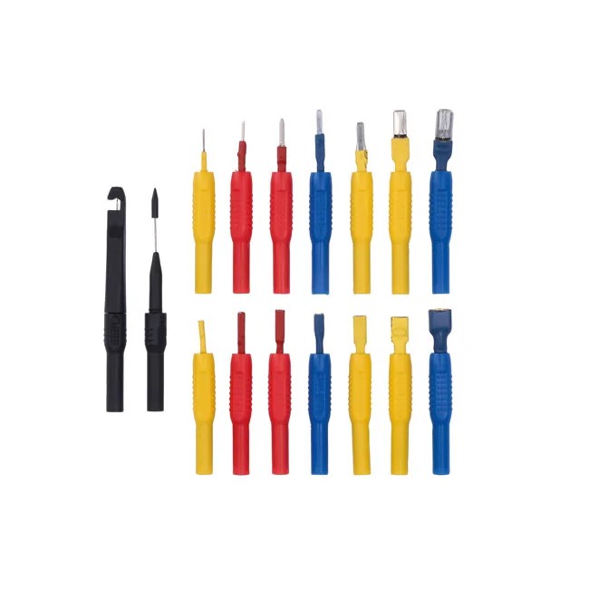 Laser Tools Assorted Test Lead Adaptor Set 16pc - PL