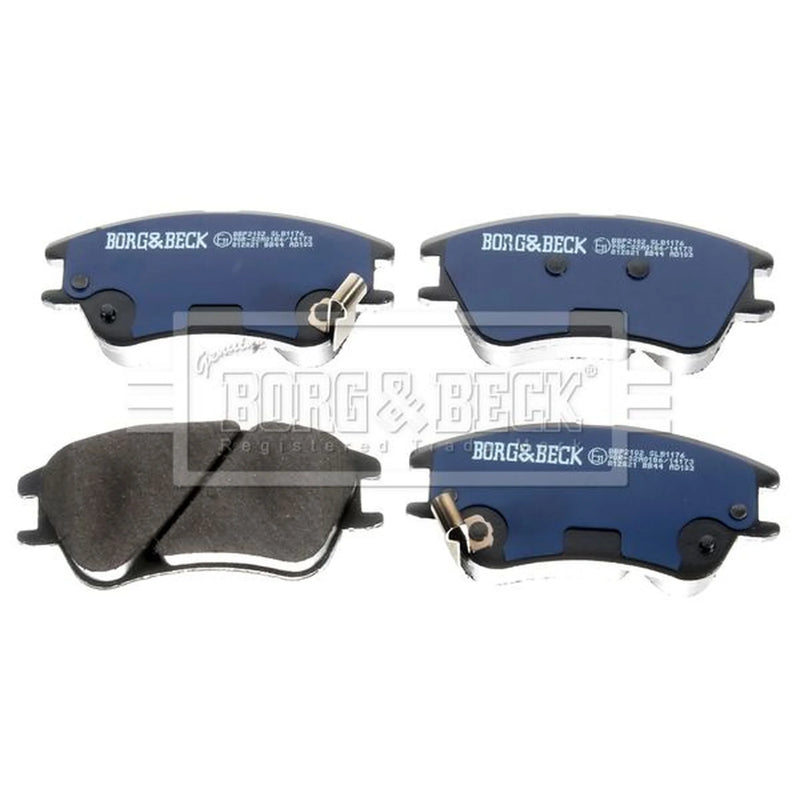 Borg & Beck 4 x Front Brake Pad Set BBP2102