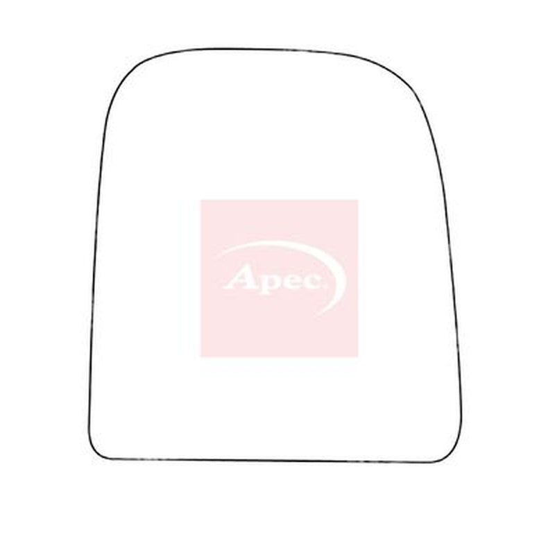 Apec Exterior Wing Mirror Glass Right AMS2830