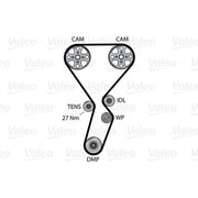 Valeo Timing Belt & Water Pump Kit 614573