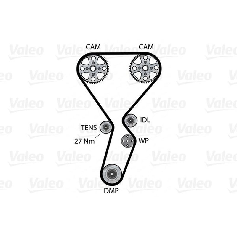 Valeo Timing Belt & Water Pump Kit 614573