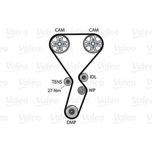 Valeo Timing Belt & Water Pump Kit 614573