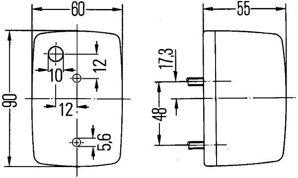 Hella 2BA 002 652-127 Direction Indicator