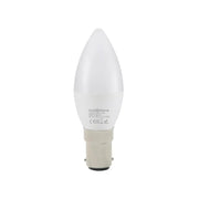Link2Home Wi-Fi LED SBC (B15) Opal Candle Dimmable Bulb, White + RGB 470 lm 5.5W