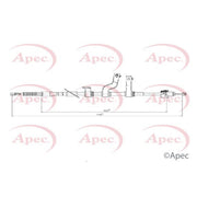 Apec Handbrake Cable Left Rear CAB1494