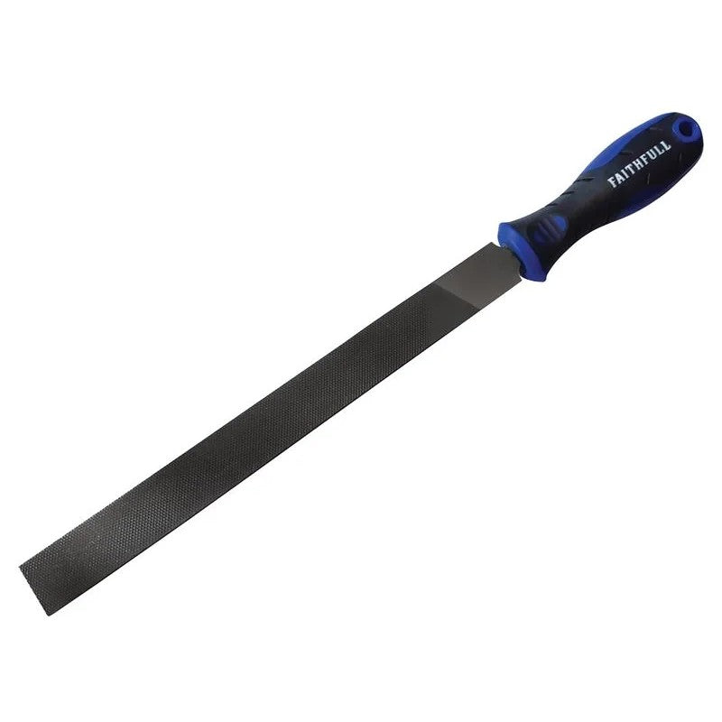 Faithfull Handled Hand Bastard Cut Engineers File 250mm (10in) - FAIFIHB10