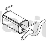 Klarius Box With Centre Pipe Centre GM721Q