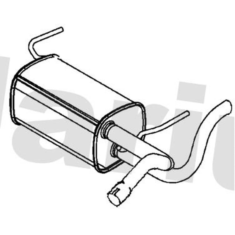 Klarius Box With Centre Pipe Centre GM721Q