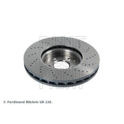Blue Print 2 x Perforated/Vented Front Brake Discs ADU1743111