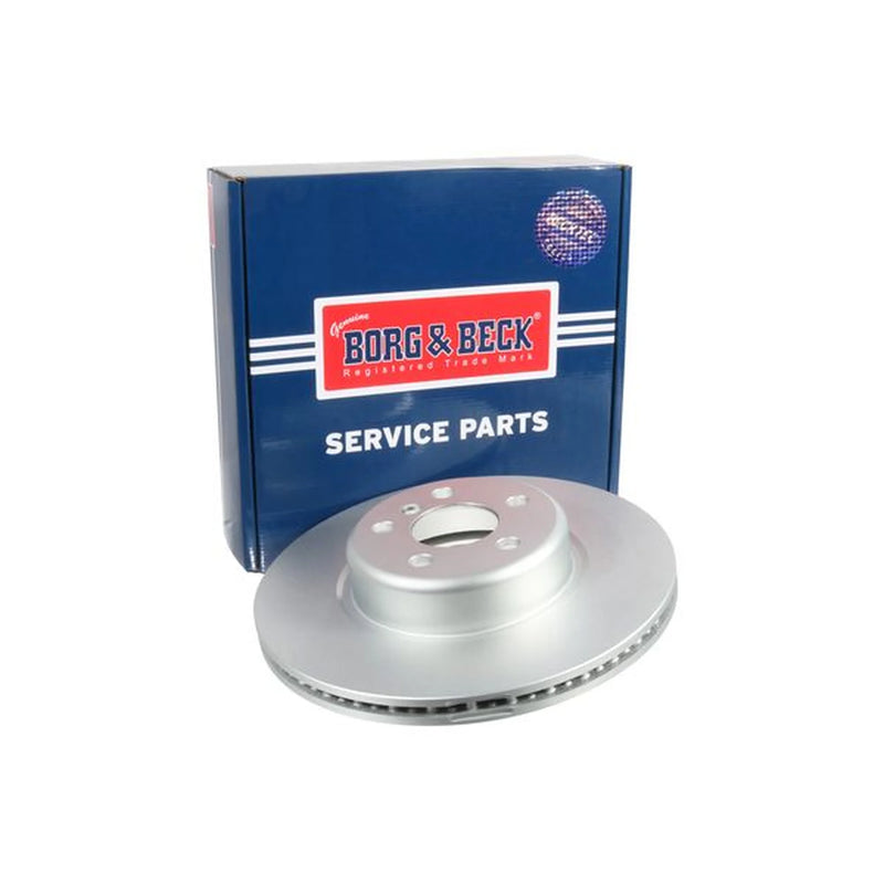 Borg & Beck 2 x Vented Front Brake Discs BBD7022S