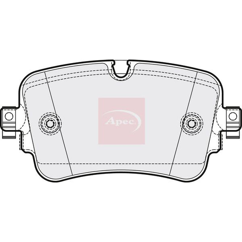 Apec Rear Brake Pad Set PAD2094