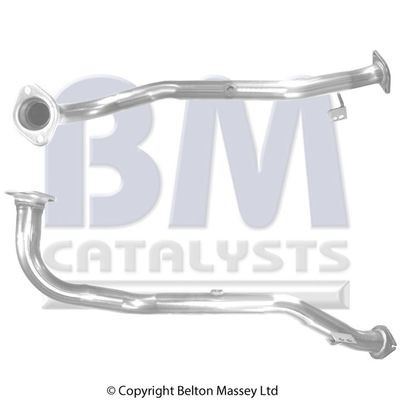BM Catalysts BM70629 Exhaust Pipe Front Stainless Steel Fits Toyota Celica BM - Town Parts