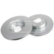 Borg & Beck 2 x Solid Front Brake Discs BBD4115