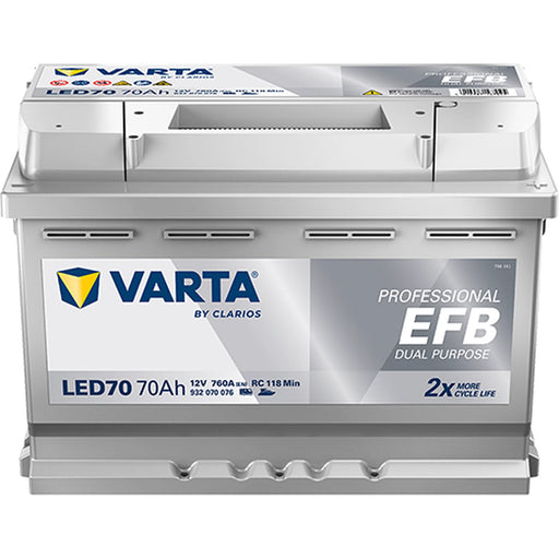 Varta Battery 12V 70Ah 760A 932070076K312