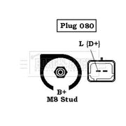Borg & Beck Car Alternator 12V BBA2564