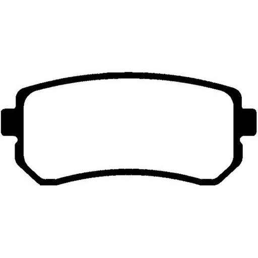 Abtex Rear Brake Pad Set PLU1322