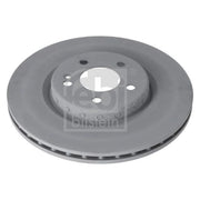 Febi 2 x Internally Vented Rear Brake Discs 1003478