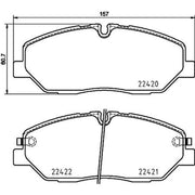 Mintex Front Brake Pad Set MDB3931