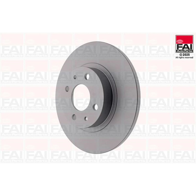 FAI 2 x Solid Front Brake Discs BD180
