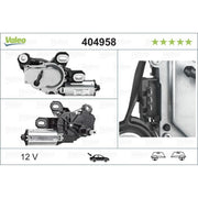 Valeo Front/Rear Wiper Motor Right Rear 404958