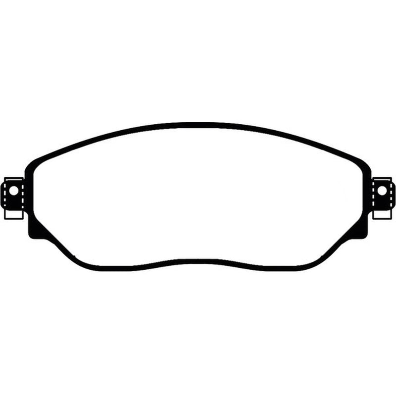 Abtex Front Brake Pad Set PLU2256