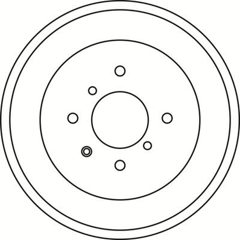 Abtex Brake Drum Assembly Rear BDM2000