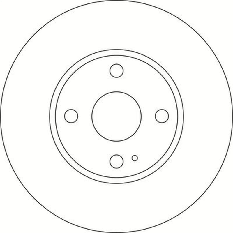 Abtex 2 x Vented Front Brake Discs BD2110V
