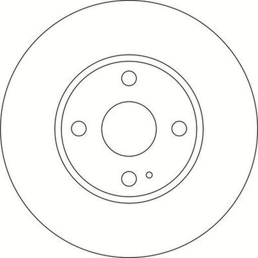 Abtex 2 x Vented Front Brake Discs BD2110V