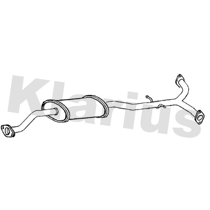 Klarius Box With Centre Pipe Centre SU114K