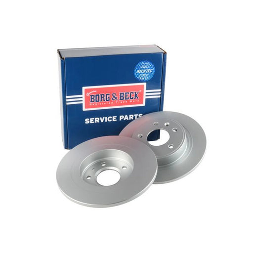 Borg & Beck 2 x Rear Brake Discs BBD4799