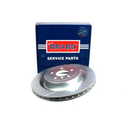 Borg & Beck 2 x / Rear Brake Discs BBD6131S