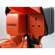 Faithfull Power Plus Outdoor Ground Spike Socket IP54 230V 15M 13A - FPPCRWSPIKE
