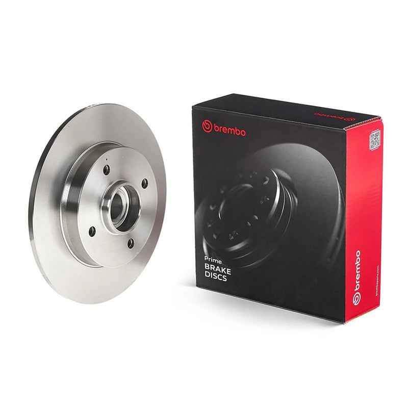 Brembo 2 x Solid Rear Brake Discs 08.A858.17