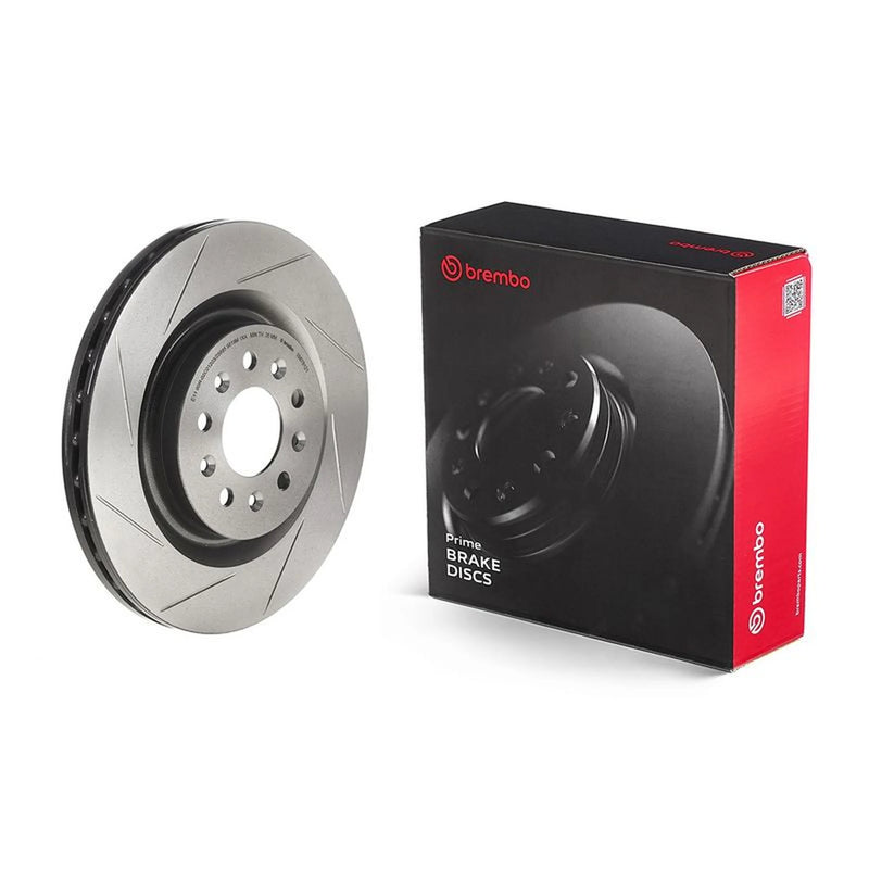 Brembo 2 x Slotted Rear Brake Discs 09.8781.21